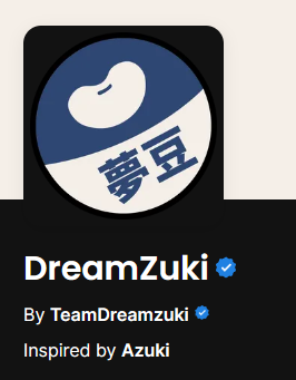 Dreamzuki 夢豆 tweet media