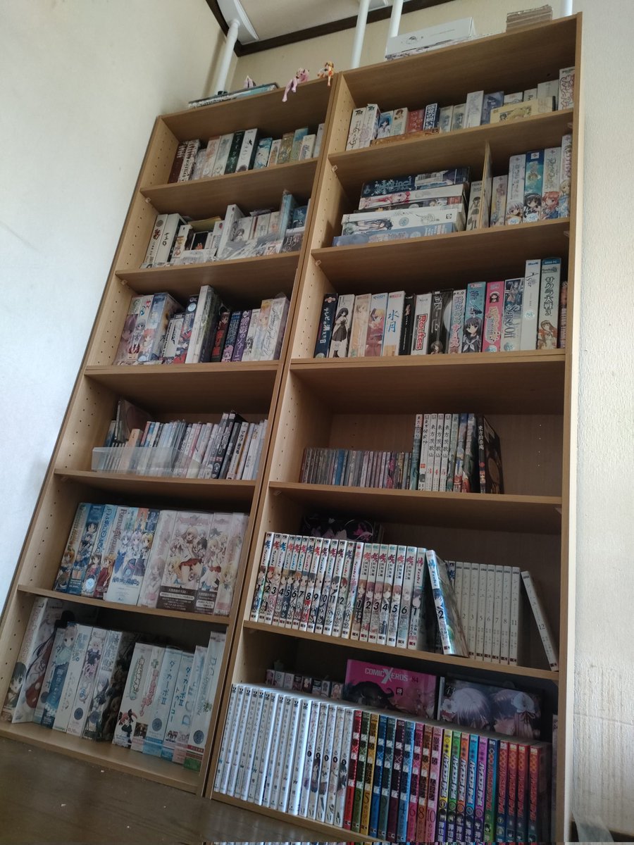 betsuryokin's tweet photo. エロゲ棚できた https://t.co/jRBUHTT05K