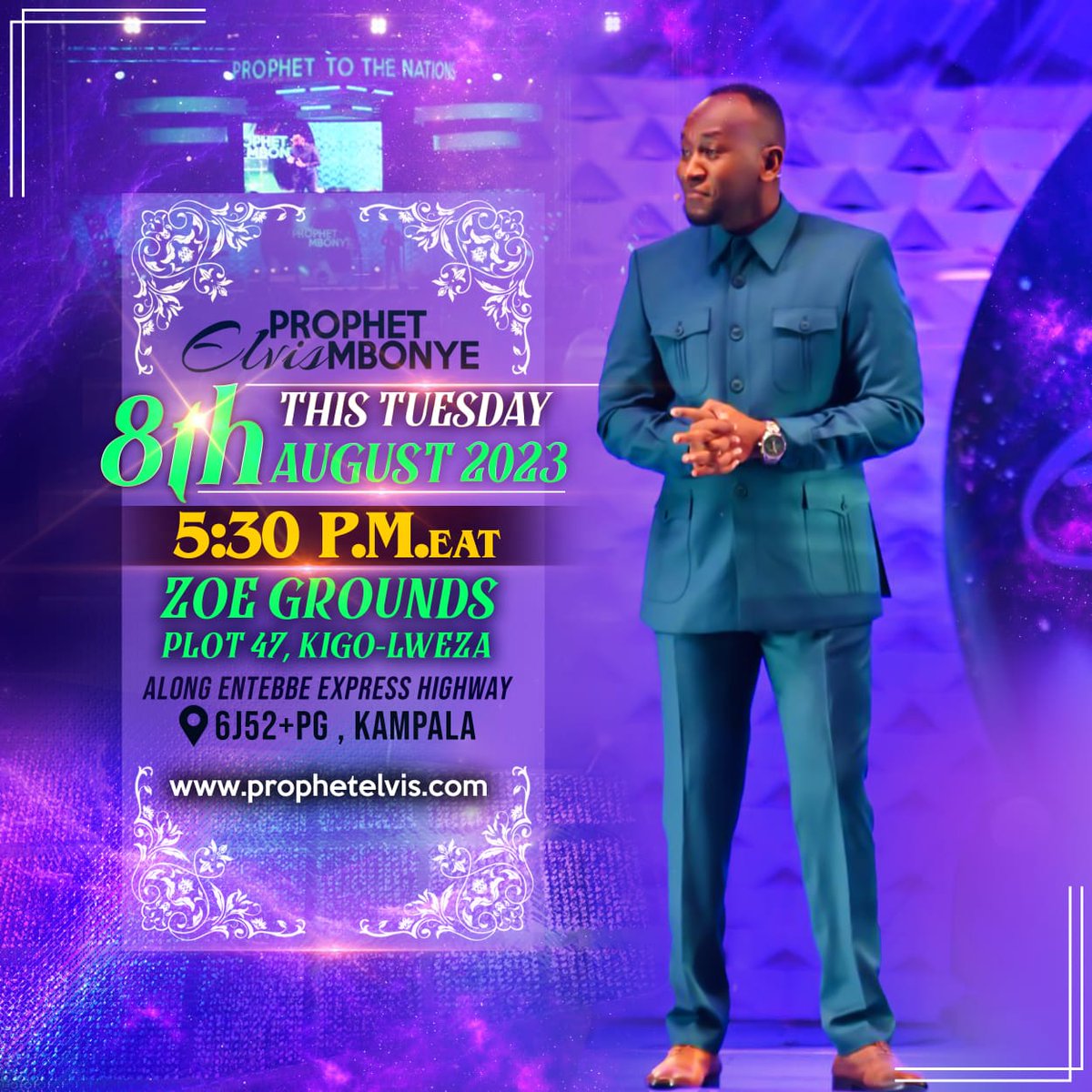 SharonVkey's tweet photo. If you want the life of God you've got to do something about it.

For invisible attributes of God are seem by what is made and every tree is known by its fruit.

#ProphetElvisMbonye https://t.co/Jdpj2jQR9m