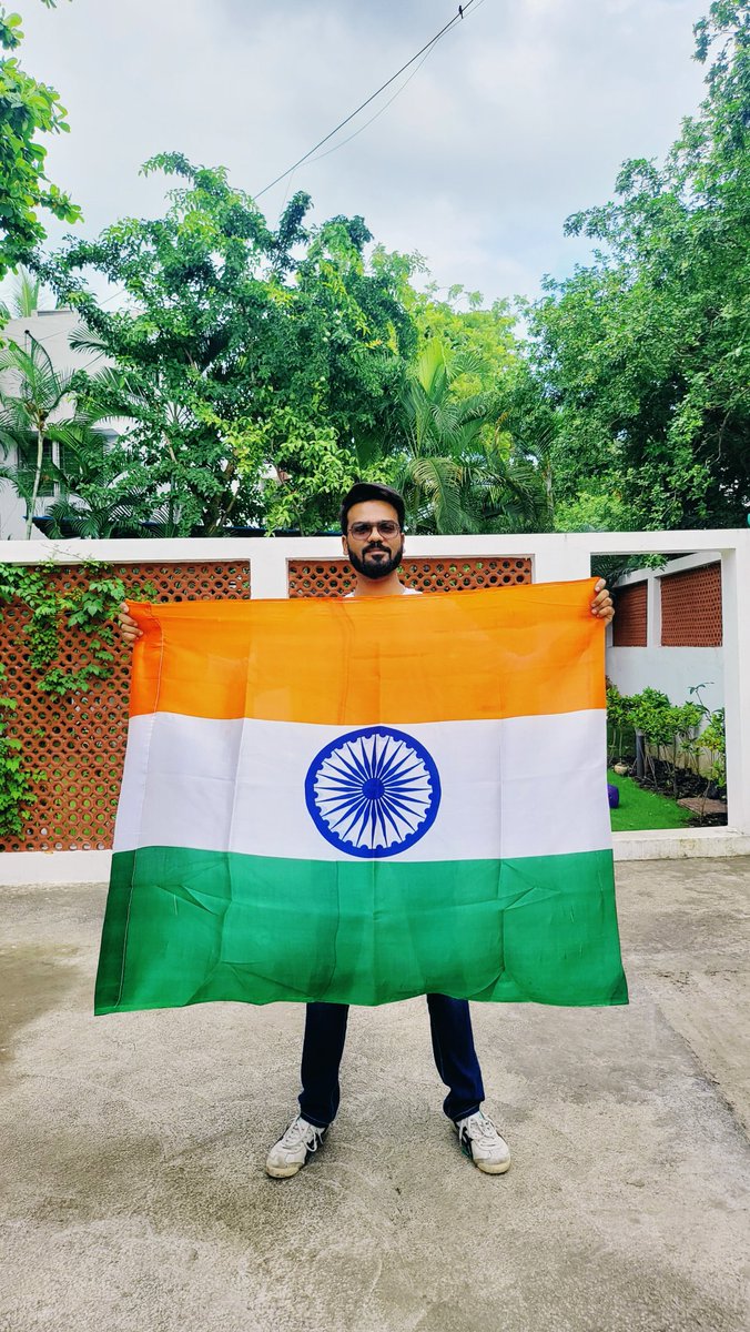 761_fa's tweet photo. My pride 
#IndependenceDay2023 
#India #indore #Tiranga https://t.co/oBaTVzfknt