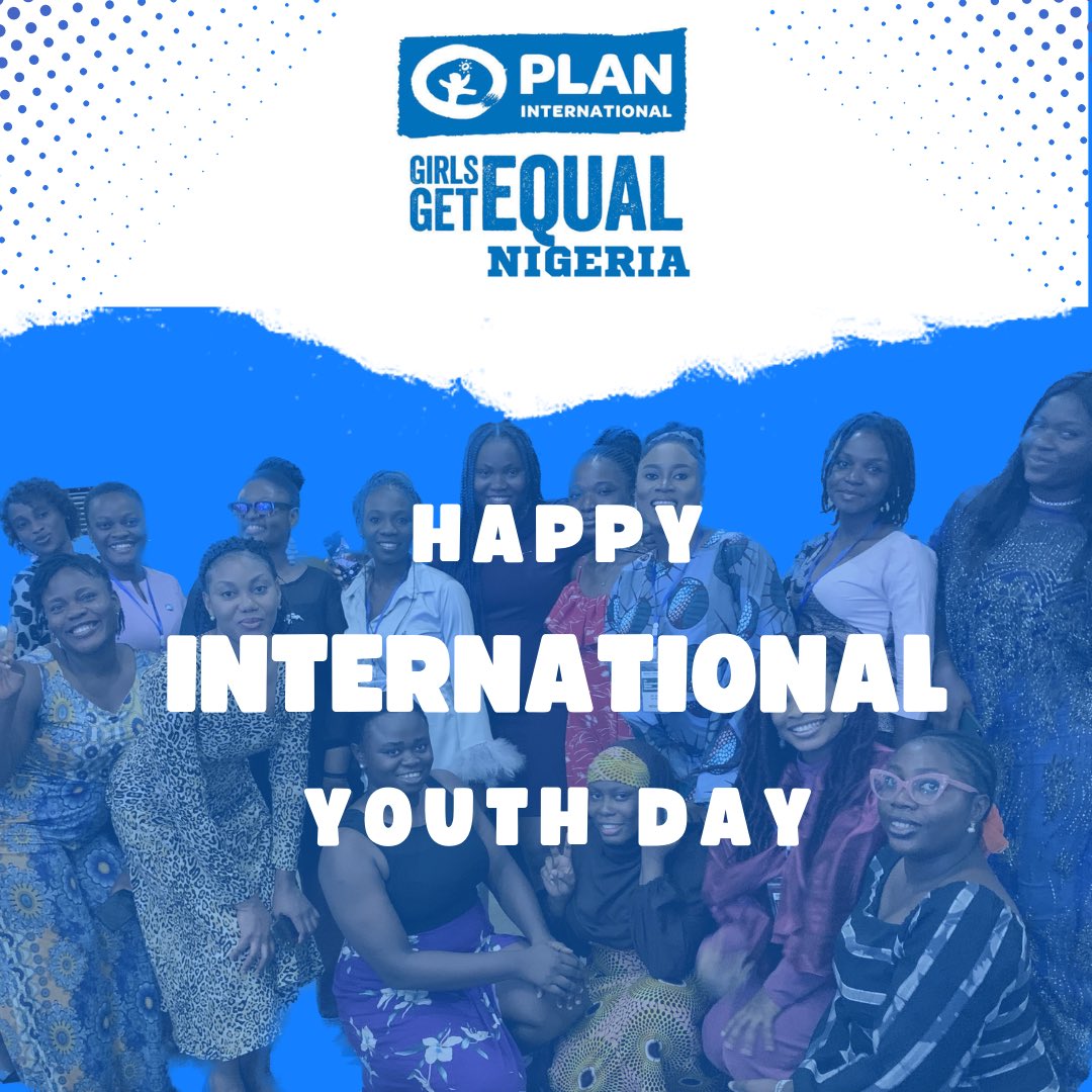 Happy International Youth day from all of us at #GirlsGetEqual Nigeria 💙

#IYD2023 #equalpowernow #shevotestoo