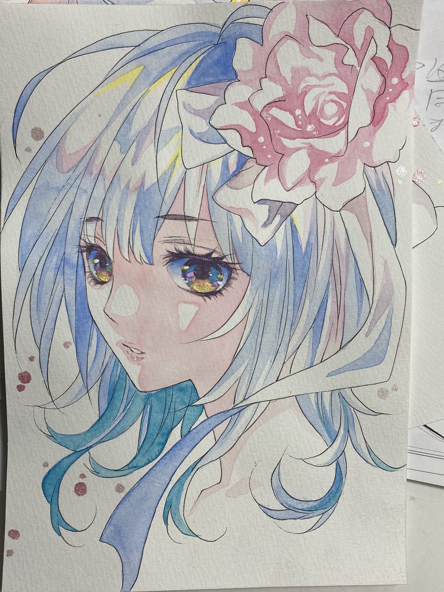 「ギャラリーにはわりとマメにドローイングは描いて送ってます。夏コミ新刊とか同人誌セ」|楠桂/HARUコミ3/19東４お6b/け27bのイラスト