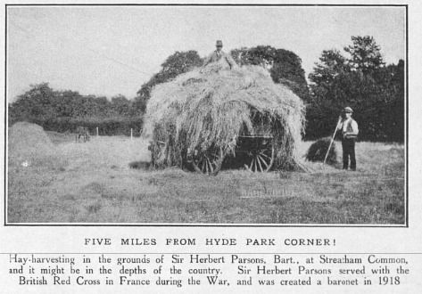 The Tatler #OTD 13 August 1930
Five Miles from Hyde Park Corner!  Hay Harvesting in the grounds of Sir Herbert Parsons' home at Streatham Common and it might be in the depths of the country
#StreathamHistory #StreathamCommon #Hayharvesting