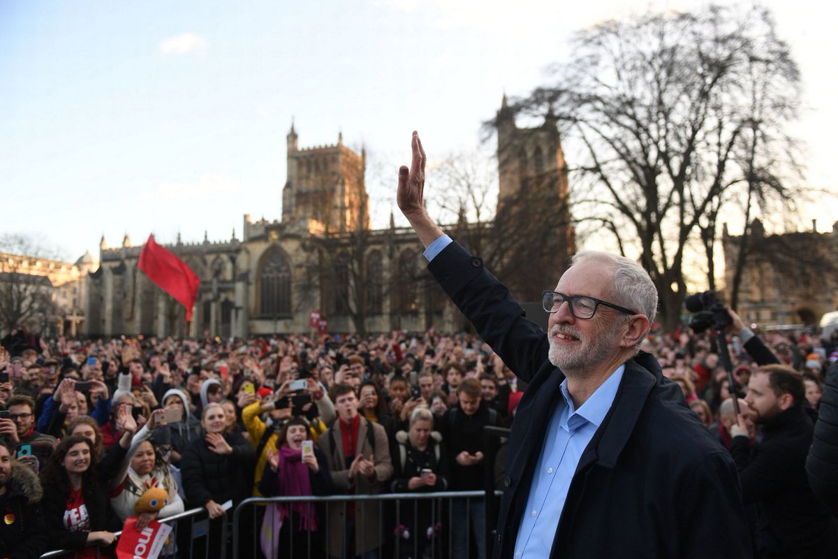 _i0n's tweet image. Corbyn was the proper opposition:
- the media hated him
- the corporations hated him
- the Zionists hated him
- the tax evaders hated him
- the racists hated him
- the criminals hated him
- the centrists hated him
- the fools hated him

Corbyn gave us a voice.