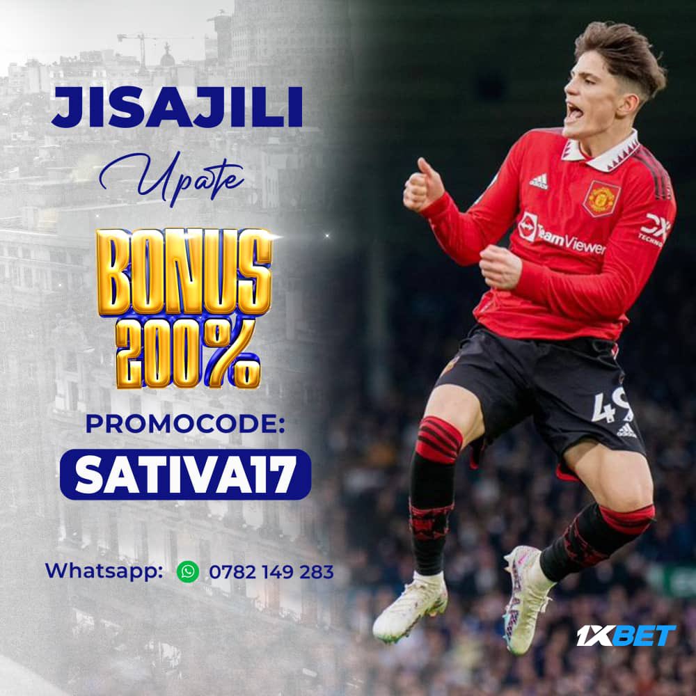 Hizi hapa odds 125 pale 1xbet.

Code: VMJL6

kama huna A/c ya 1xbet kuna odds mlima options nyepesi zinakupita.

Register now👉 is.gd/xPciGy
Promo code👉 SATIVA17

ukikwama kujisajili nicheki DM✌
Bet &amp; Relax🏌