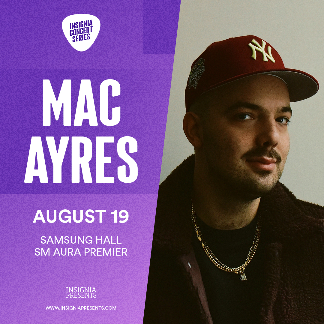 myxglobal's tweet image. It's time to soak in the soulful sounds of @mmacayres! Join him live on August 19 at Samsung Hall, SM Aura for a night filled with amazing music ✨🎶

Presented by @InsigniaPresent #ICSMacAyres #MacAyresinManila #MacAyres
