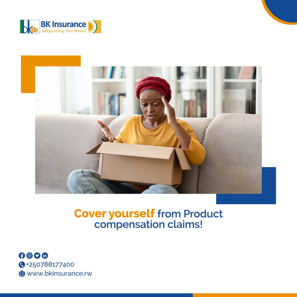 bkinsuranceltd's tweet photo. Be safe in business with #ProductLiabilityInsurance! We've got you covered against claims claiming that your products caused bodily injury, property damage, or even death to third parties. Protect your business with us!
#BKInsurance #SafeguardingYourWealth https://t.co/M5gLIhoU7i