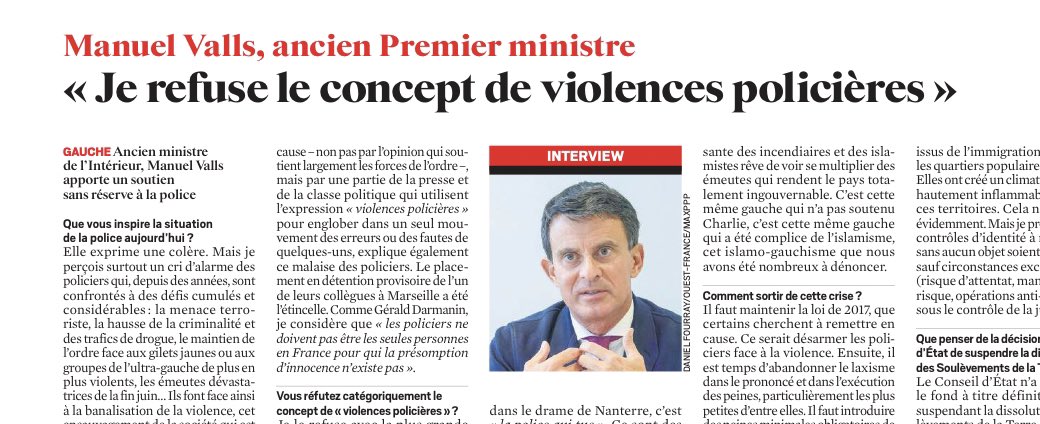 🕵️‍♂️ Oh, quelle inattendue tournure des événements ! Manuels Valls apparaît dans le JDD version Valeurs Actuelles. Qui aurait pu prévoir un tel duo dynamique ? 🤔📰 #SurpriseDuJour #Inattendu #NouvellesAlliances