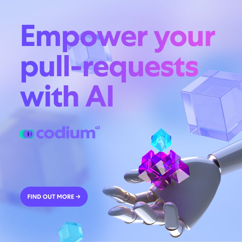 QodoAI's tweet photo. CodiumAI PR-Agent is an open-source tool that assists developers in streamlining pull-request creation and review. It automatically analyzes the PR and can provide several types of feedback, including Auto-Description, PR Review, Q&amp;A, Code Suggestion, and more.
