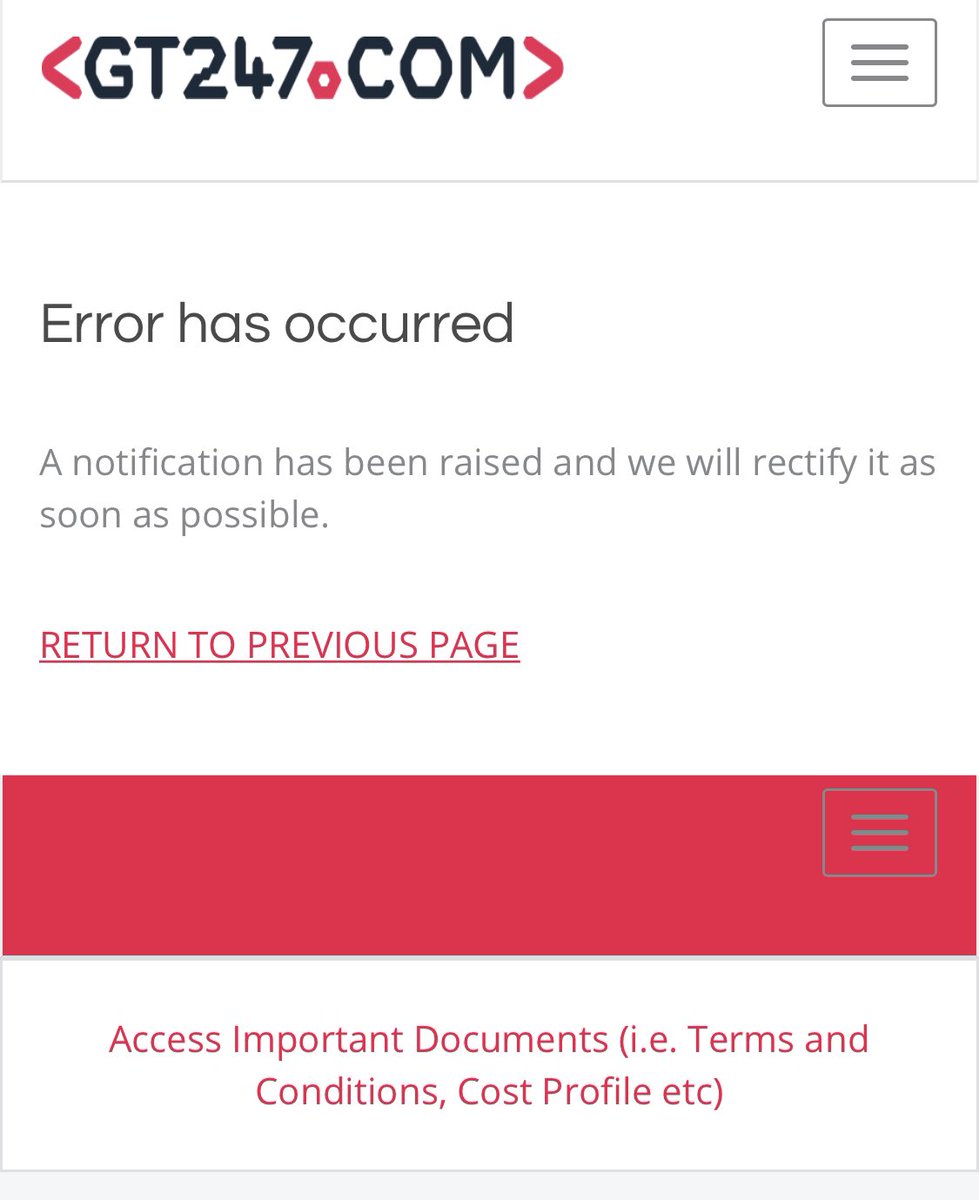 thethirdmb's tweet photo. Hi again @PurpleGroupPPE - same issue. Any ideas why this keeps happening? Seems strange to have your site down so often and for so long at a time. https://t.co/AUhEYIMpPR