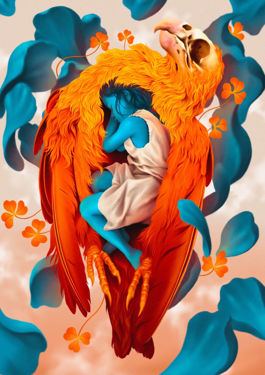 ARTSographic's tweet photo. Peaceful, intimate and secure. “Blue Dream” from @garisedelweiss’s Blue Girl collection delivers colourful tranquility alongside phenomenal artistic storytelling. https://t.co/7yb0Us7enV #nftartreview #nftart #nftartist #nft #nftcollector #nftcommunity https://t.co/MM4Ih2Zz0M