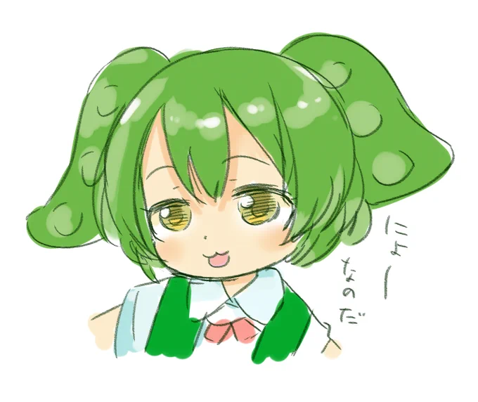 左手デバイスをセットしたので何か描いてみたくなっ・・・  にょ～?