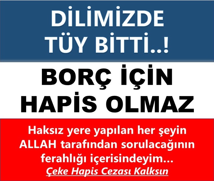 Yazıklar olsun esnafını ağlatan, aileleri parçalayan bu hükümet <a href="/RTErdogan/">Recep Tayyip Erdoğan</a> gör artık baskan neden görmezden geliyorsun 5941yasa ile adli  para kesip esnafı kasabın eline veriyorsun <a href="/yilmaztunc/">Yılmaz TUNÇ</a> <a href="/mehmedmus/">Dr. Mehmet Muş</a> <a href="/avabdullahguler/">Abdullah Güler</a>  bizlere ihtar çekiyor parayı yatırmazsan içeri alak diyor