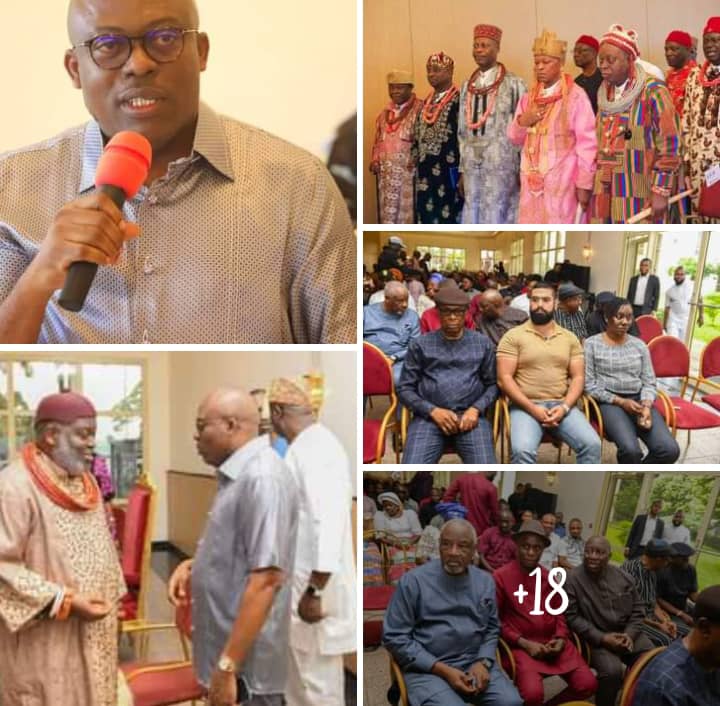 FinebonePrince4's tweet image. #SimFubaraKSC ROAD PROJECT DISRUPTION: DO NOT TAKE MY CALMNESS FOR GRANTED, GOV. FUBARA WARNS ONELGA STAKEHOLDERS.

...Says community leaders' recommended contractor failed after receiving N12.7B.

...Assures of quality work.

#SimMediaVolunteers