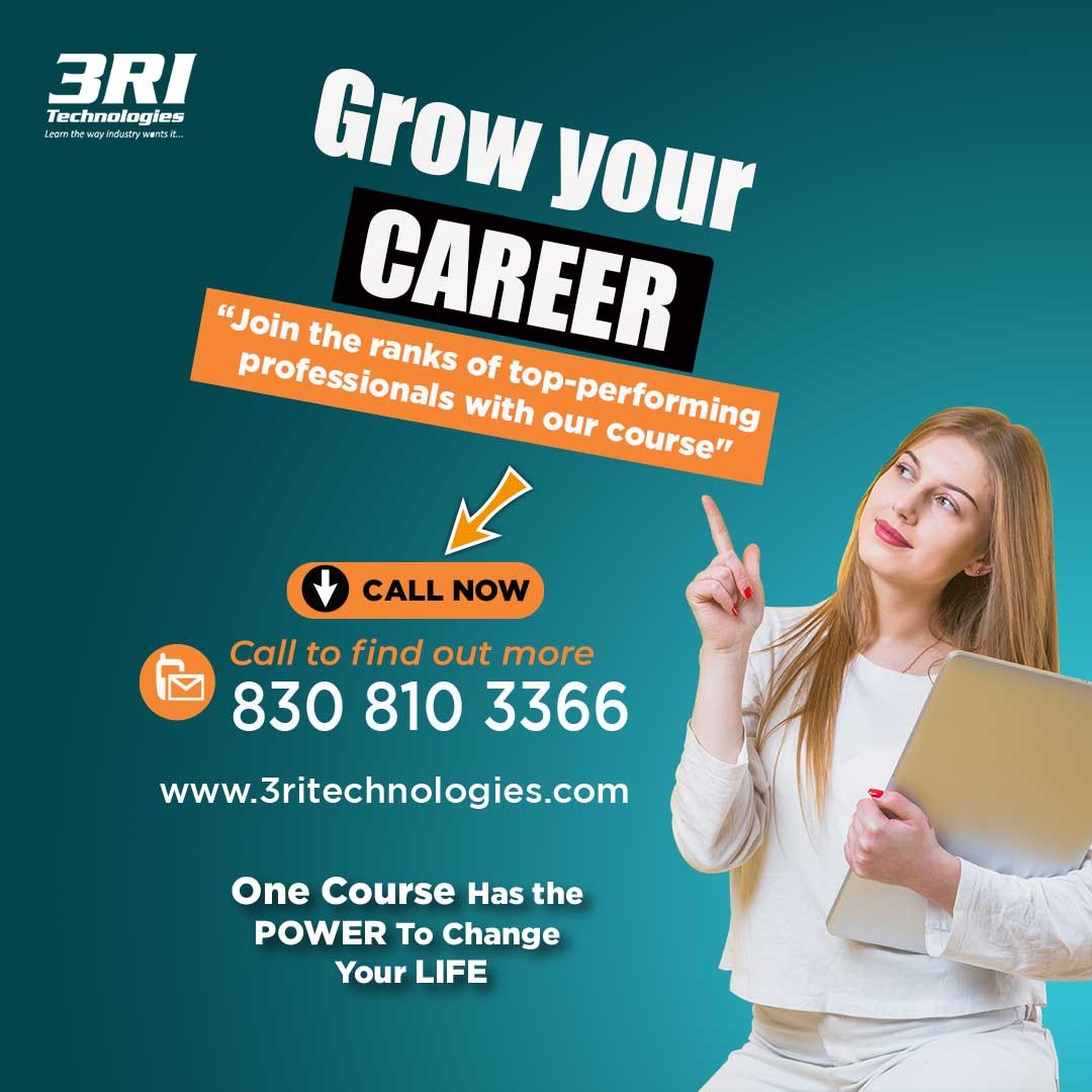 Are you feeling stuck in your current job? Grow your career with us at 3RI Technologies. Join the ranks of top-performing professionals with our job-oriented courses; because One Course has the POWER to Change Your Life. Check: zurl.co/rDnt #career #ITTraining