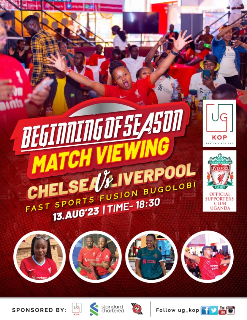 @ug_kop join us today at @FastSportsUG for this year's season's launch. #CHELIV #ugkop