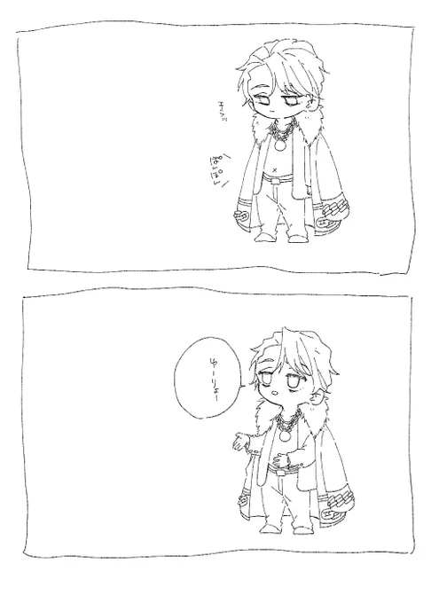めちゃくちゃ"おへそ"を見させていただいております(ありがとうございます衣装) 