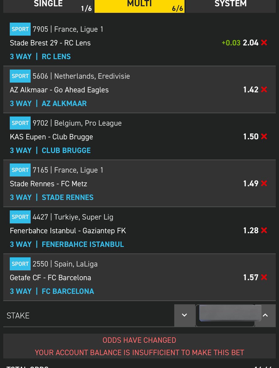 zandiee90's tweet photo. Straight wins  on easybet 14odds 

796062

Don’t have an account yet ?
Use the link below to sign up 
Use promo code:ZAND50
Link⬇️ 

https://t.co/VmSrzqeBrv

#YellowArmy https://t.co/t31i7xiuTF