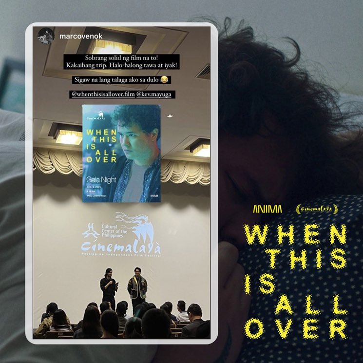 animastudiosph's tweet image. Buy your tickets here 👇🏼

AYALA CINEMAS:
sureseats.com/theaters/movie…

#WhenThisIsAllOver #Cinemalaya2023