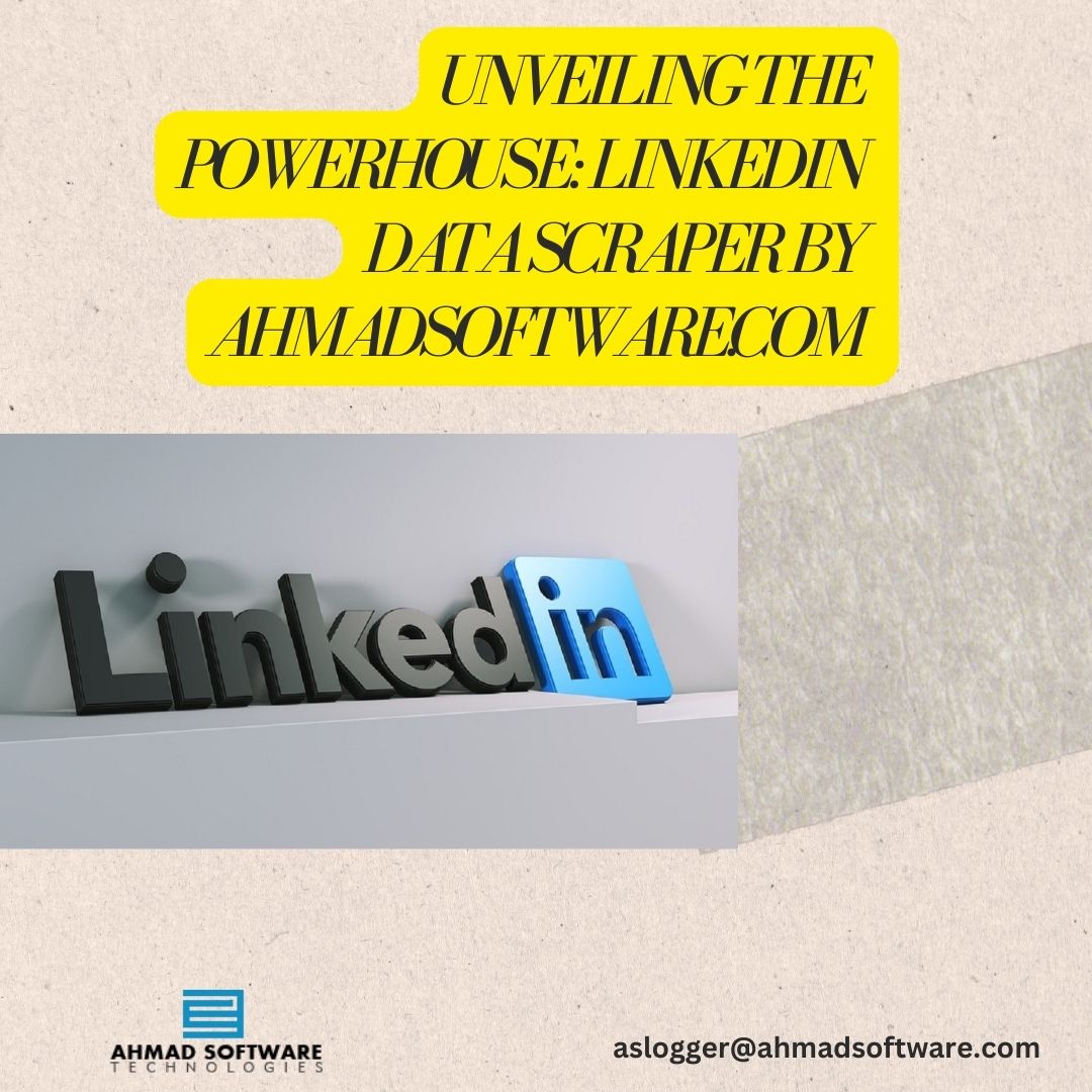william45309741's tweet image. Unveiling The Powerhouse: LinkedIn Data Scraper By Ahmadsoftware.Com
ahmadsoftware.com/blogs/2523/unv…
#howtoextractdatafromlinkedin #linkedincompanyscraper #howtogenerateleadsfromlinkedin #linkedincrawler #howtodownloadleadsfromlinkedin