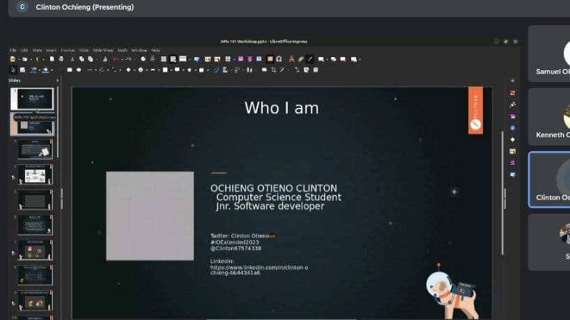 Cyrus_bill_ke's tweet photo. @Clinton67574338 🚀Just wrapped up an insightful #Postman101 session!
Key takeaways:
understanding API requests,
creating collections,
Excited to start optimizing processes and building efficient APIs. Thanks for the knowledge boost! #APItesting #PostmanCommunity https://t.co/5s5Yz4LZ6x