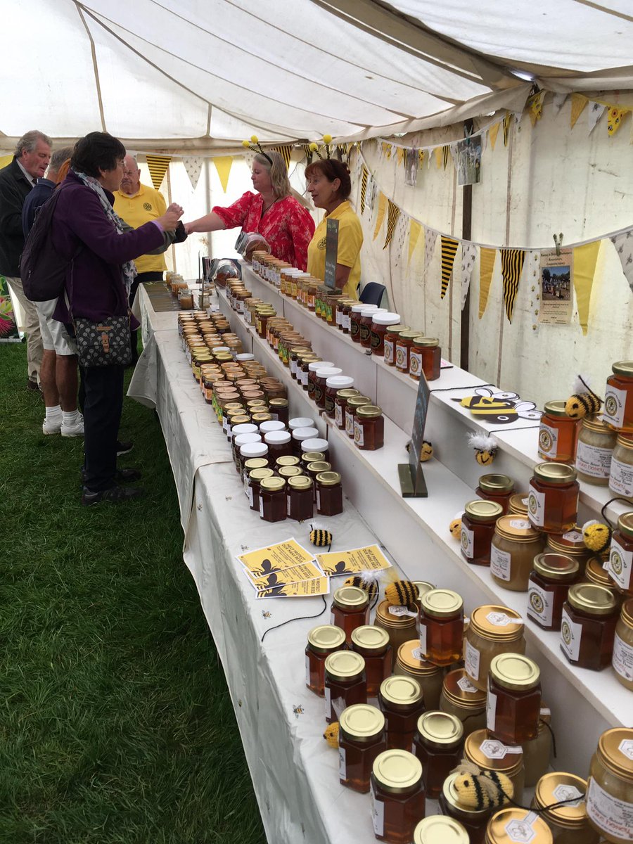 We are very lucky on the Isle of Man to have such a vast range of terrific honey for people to try.
Yesterday at the Royal Agricultural Show our honey was so popular we sold out!