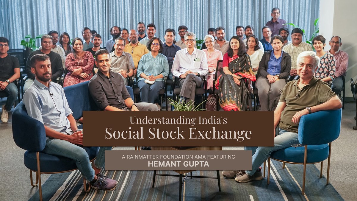 Nithin0dha's tweet image. One of the big challenges for social organizations to raise funds from the mainstream population is overcoming the trust barrier— potential donors have a hard time trusting that their investment will be put to good use.

In the case of listed companies on stock exchanges, we have…