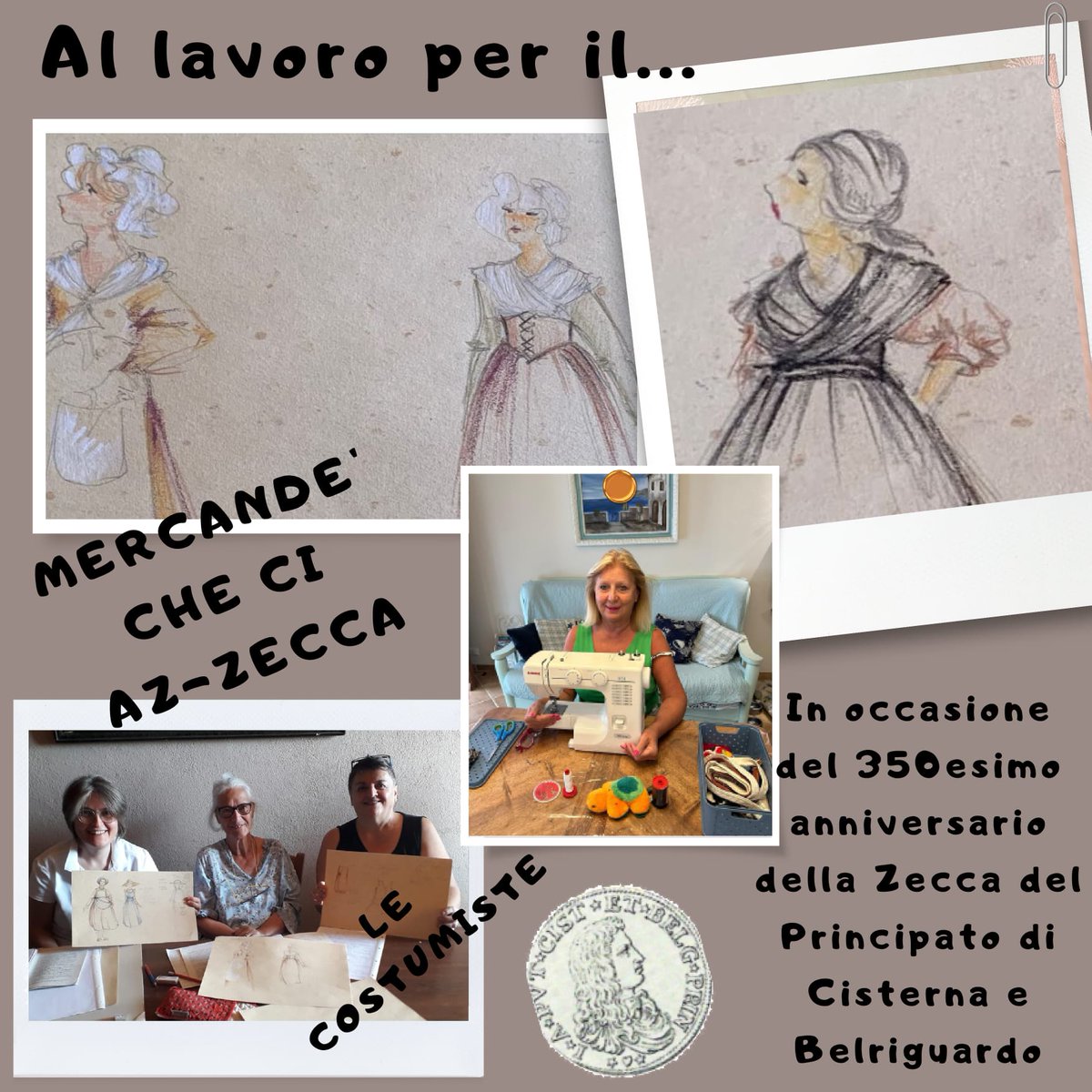 MuseoCisterna's tweet photo. Iniziamo a svelarvi qualche dettaglio circa il #Mercandè2023 "Che Ci Az-zecca" di #CisternaDAsti! Nei prossimi giorni, vi terremo compagnia rivelandovi ulteriori particolari 🥰
Vi aspettiamo numerosi!! https://t.co/20EQ4wDUfu