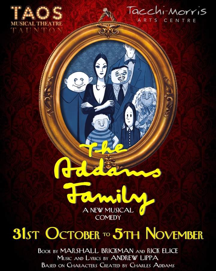 🦇TICKETS NOW ON SALE🦇 You won't want to miss out on our spooktacular production of 'The Addams Family - a new musical comedy' 👻tacchi-morris.com/whats-on/

#TheAddamsFamily #Halloween #Spooktacular #TheAddamsFamilyMusical #MusicalTheatre #TheatreLove #TheatreTickets
