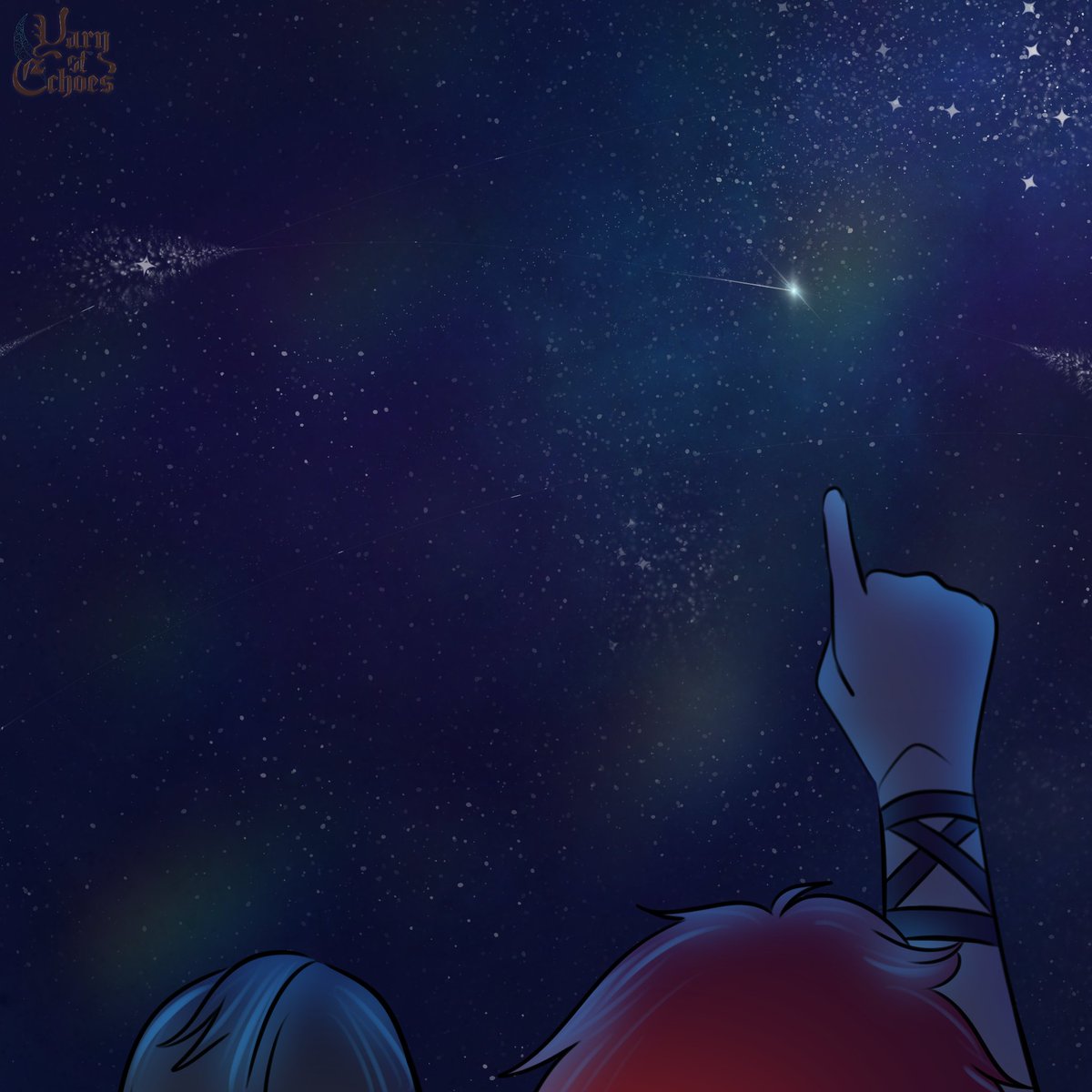 Yarnofechoes's tweet photo. C'est le moment de faire un voeu ! ✨

#yoe #mork #woredan #yoeworedan #etoiles #etoilefilante #nuit #night #star #stars #voeux #wish #makeawish #friends #ami #ciel #sky #jeuvideo #blgame #glgame #gamedev #choicegame https://t.co/mw265zQjUX