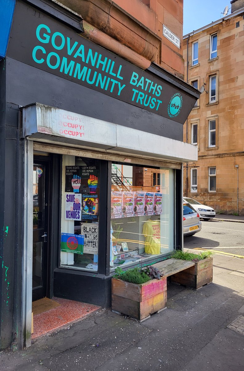 Govanhill Baths on Calder Street in the heart of Glasgow's Southside progresses in its refurb &amp; eventual reopening. A totem &amp; resource of all that is good in community self-organisation &amp; resilience it will be great to see it reopen fully in the near-future. HT <a href="/GovanhillBaths/">Govanhill Baths</a>