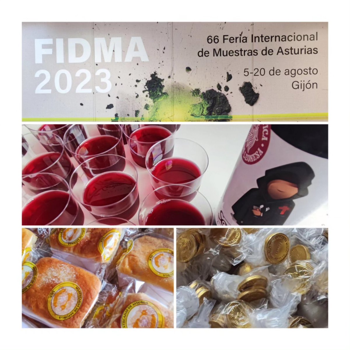 ccomercioleon's tweet photo. LEON en @feriasturias #fidma2023 
La jornada del sábado ha sido para #mantecadas y
 #chocolate de #astorga  #limonadadeleon @gordonzello 
La #miel y el @chorizodeleon 
#cervezadeleon

@diputacionleon
@LeonAyto 
@AytoAstorga
@jcyl 
@CamaraGijon 
@ccomercioleon 
@camaraastorga https://t.co/R2i4pgm2jp
