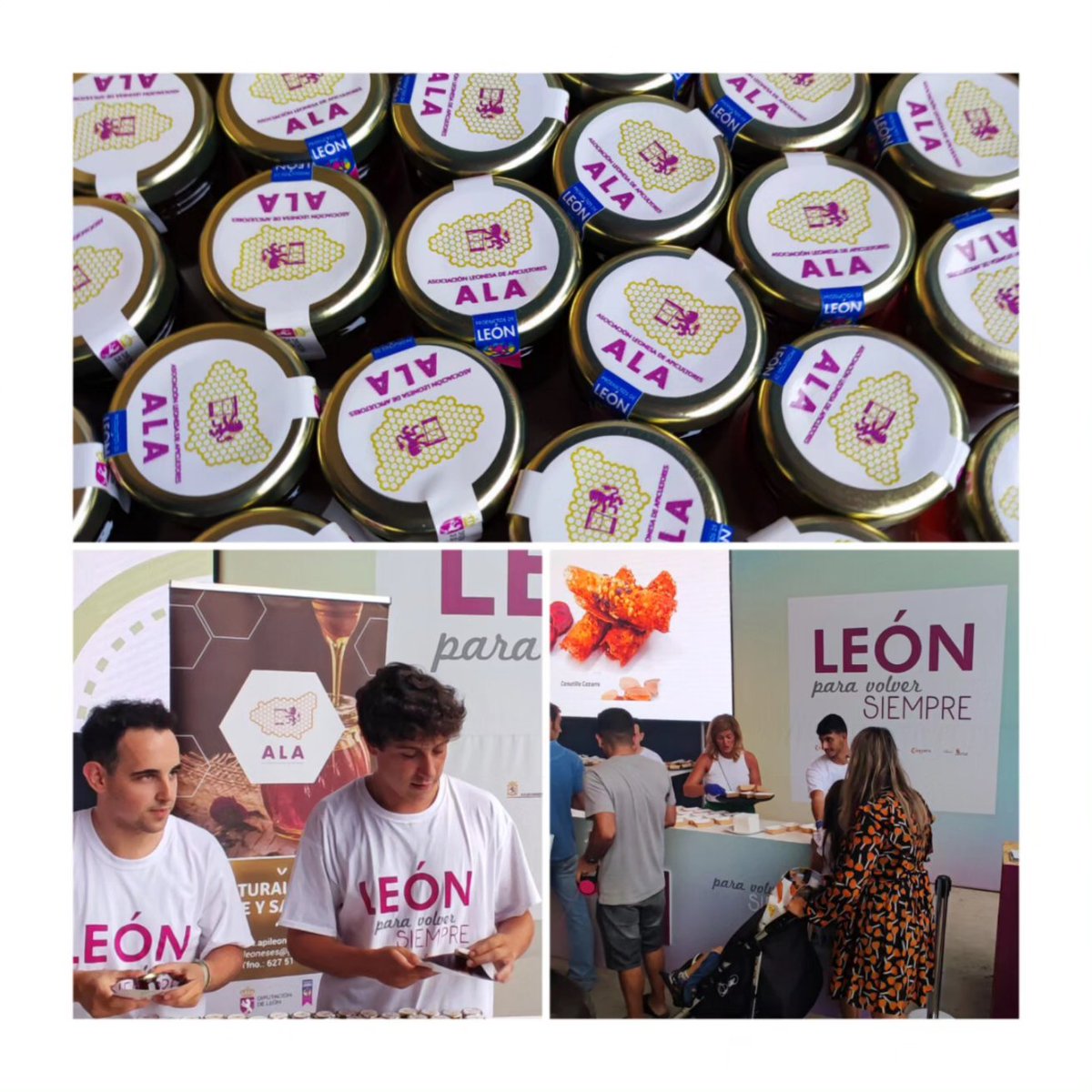 ccomercioleon's tweet photo. LEON en @feriasturias #fidma2023 
La jornada del sábado ha sido para #mantecadas y
 #chocolate de #astorga  #limonadadeleon @gordonzello 
La #miel y el @chorizodeleon 
#cervezadeleon

@diputacionleon
@LeonAyto 
@AytoAstorga
@jcyl 
@CamaraGijon 
@ccomercioleon 
@camaraastorga https://t.co/R2i4pgm2jp