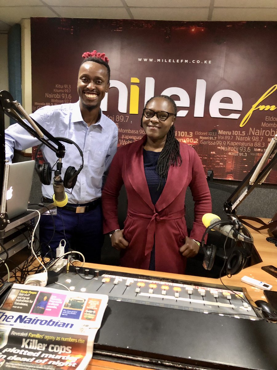 On air #shangwenautukufu <a href="/Milele_FM/">Milele FM</a>