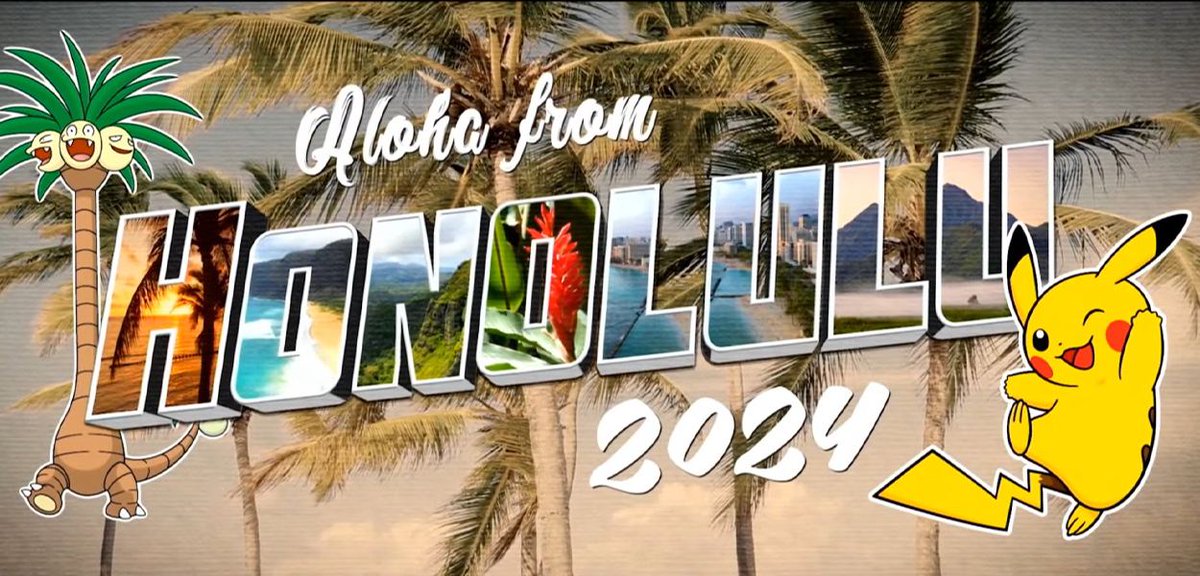 PokeMillennium's tweet photo. I Campionati Mondiali Pokémon 2024 si svolgeranno a Honolulu
Articolo di @_vllblvck
#PokemonMillennium #PokemonWords #Hawaii #PokemonScarletViolet
Continua su https://t.co/5KLjC3VKQJ https://t.co/btUVdyveI4