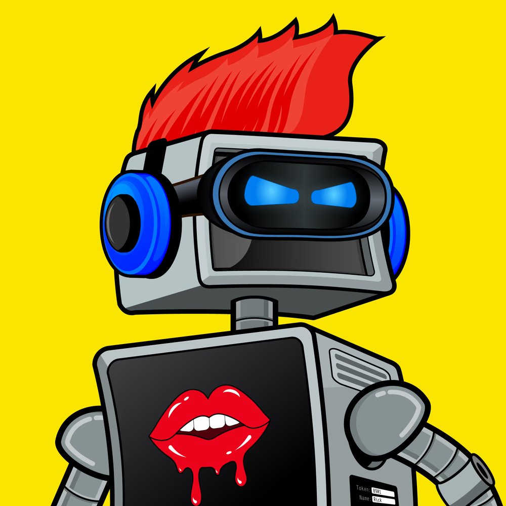 RonnieR2D2's tweet image. I saw @PTgems PFP and became interested in the project a @thedrunkrobots, now I'm a #DrunkRobots Rick, hi)