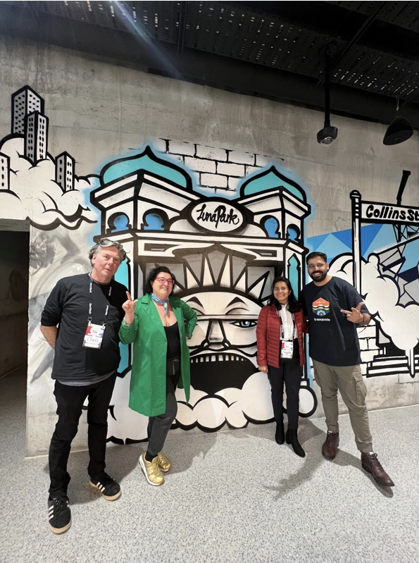 "Team AuZero at 2022 GovHack VIC: Clean energy from public spaces using AI &amp; family power. Rita's sales, Aman's data skills, app-building wife. Advice: Bring A-game, open mind, connect! GovHack sparks innovative tales. 🌿🔋🌎 #CleanEnergy #Innovation"