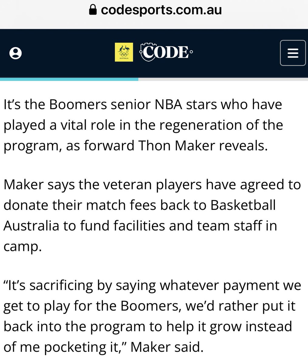 I LOVE this attitude from the @BasketballAus Boomers 💚💛 How many other teams going to the #FIBAWC have this level of commitment 💯🇦🇺🏀💪