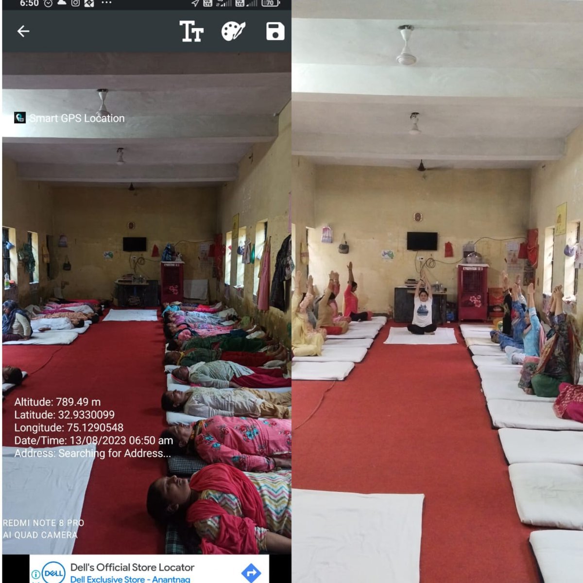 IsmAyush's tweet photo. Niroshi Sharma yoga instructor at district Jail Udhampur beneficiaries:-68 https://t.co/XJc3NdWeer