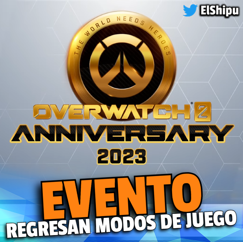 ElShipu's tweet photo. 🥳 Inicia el aniversario 🎉
📆 A partir del 19 de Septiembre:
Revive los modos de juego por tiempo limitado y los cosmeticos gratis de temporadas anteriores de Overwatch 2
#NoticiasOverwatch2 #Overwatch2 #Overwatch #overwatchinvasion #Season6 #OW2Invasion #OverwatchCreators https://t.co/vREscojzVu