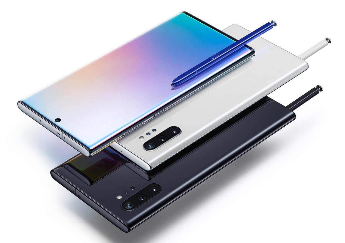 TheGalox_'s tweet photo. Galaxy Note10 series are definitely one of the best-looking phones released in the past few years 

I miss the Aura Glow color https://t.co/NSDl43XOe0