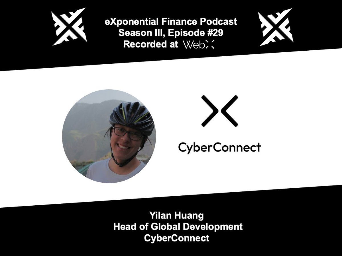 norbertgehrke's tweet photo. 🔥 eXponential Finance Podcast alert 🚀

The last in our series of recordings from @WebX_Asia by @coin_post 

@CyberConnectHQ is #web3’s earliest and biggest #decentralized #socialnetwork

Available on most major #podcast platforms through our Podlink: https://t.co/bcEpklxq8u https://t.co/NkSrjDrJOj