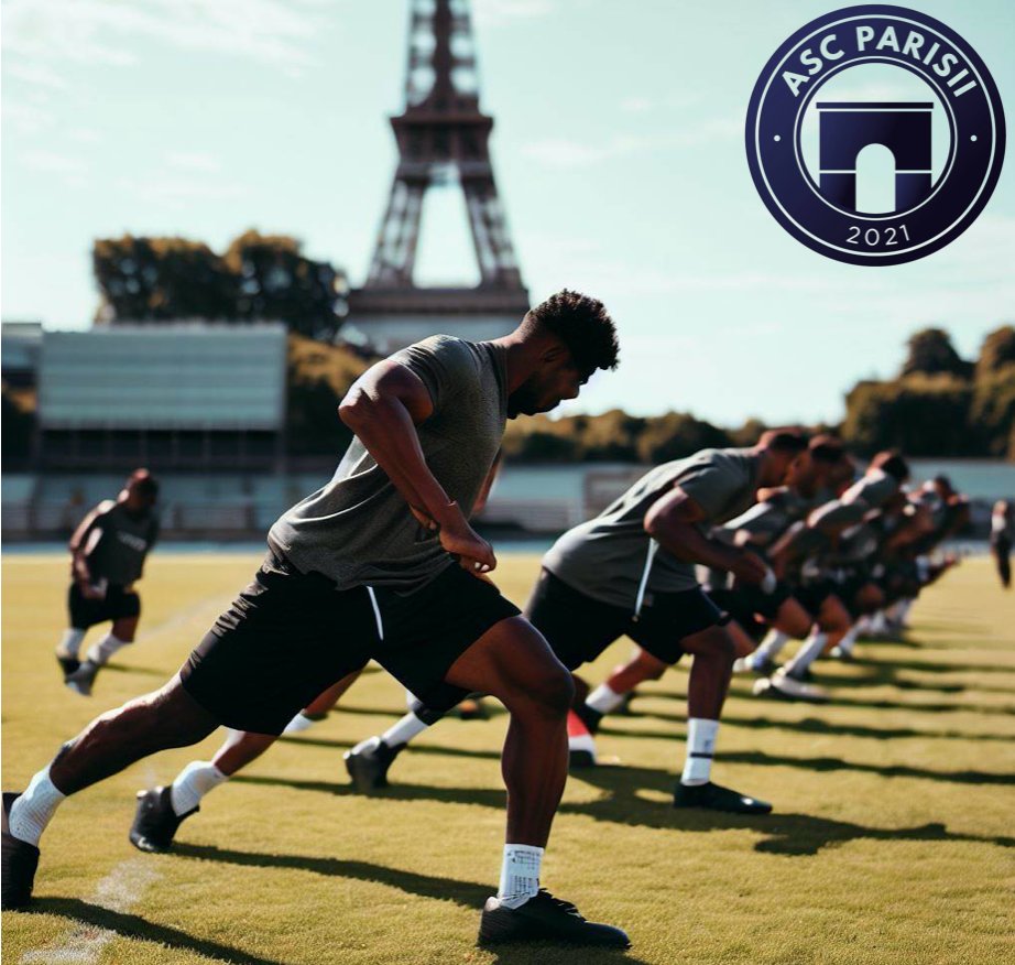 📢 La nouvelle saison tant attendue est presque de retour ! ⚽️ L'équipe se prépare individuellement avant le 1er entraînement collectif. Restez à l'écoute pour suivre l'actualité du club et les débuts en D3 ! 🔥 #RepriseDeSaison #EnsembleVersLaVictoire #ASCParisii