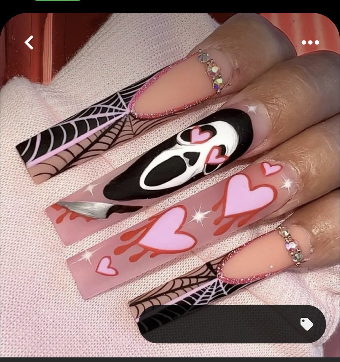 baphometbabe444's tweet photo. @Kswizz_ Oooo I love those I was thinking about doing a Halloween set soon too. I love the Oogie Boogie/Beetlejuice out of those two. This is the set I was thinking about doing for a cute/creepy vibe https://t.co/ba4WQey6eo