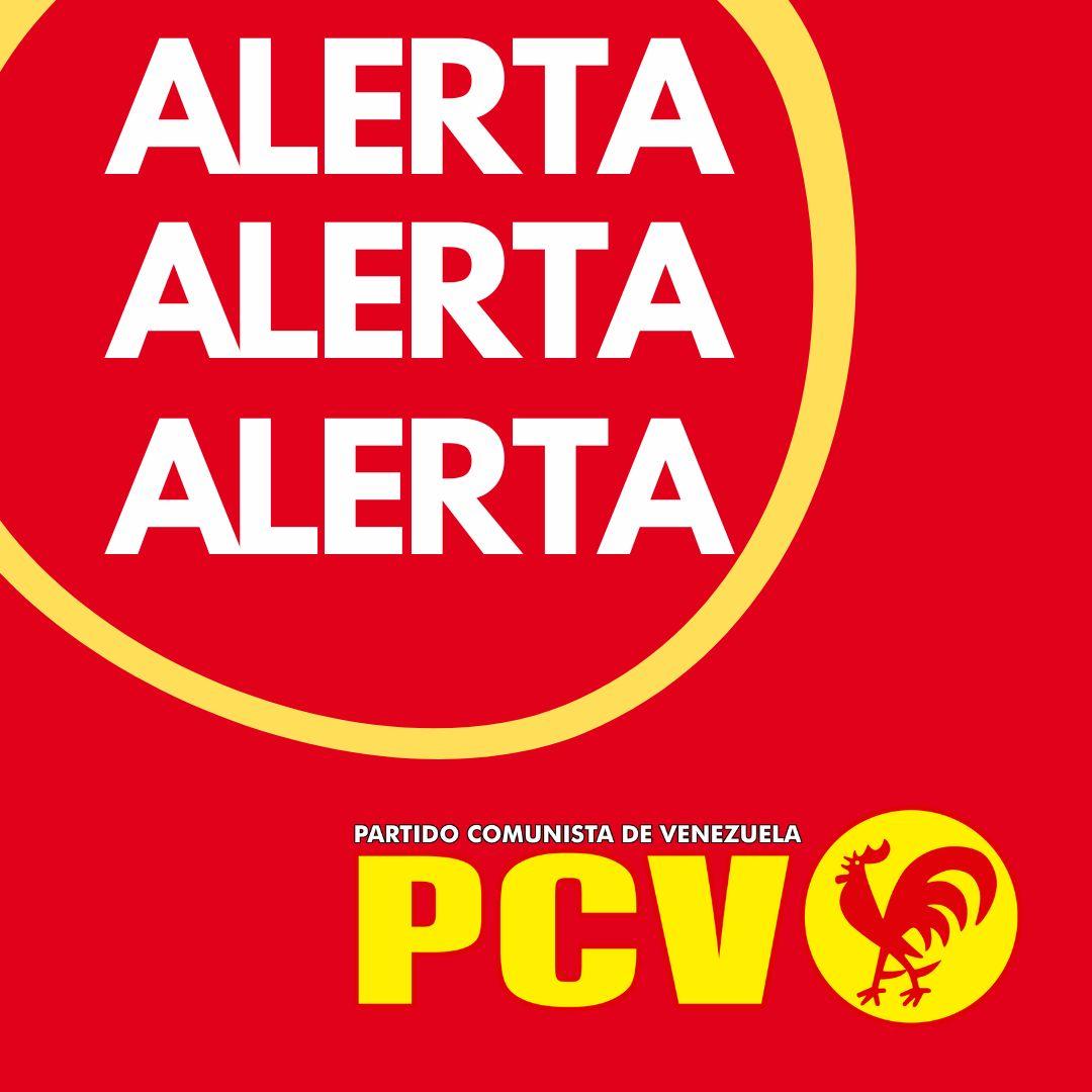 ⚠️ Desde el <a href="/_PCTE_/">PCTE</a> queremos reiterar nuestro apoyo al <a href="/PCV_Venezuela/">Partido Comunista de Venezuela ☭</a> en su lucha contra los continuos ataques por parte del Gobierno de <a href="/NicolasMaduro/">Nicolás Maduro</a> y el <a href="/PartidoPSUV/">PSUV</a>.

El fraude judicial para tomar por la fuerza las siglas históricas del comunismo venezolano, del cual