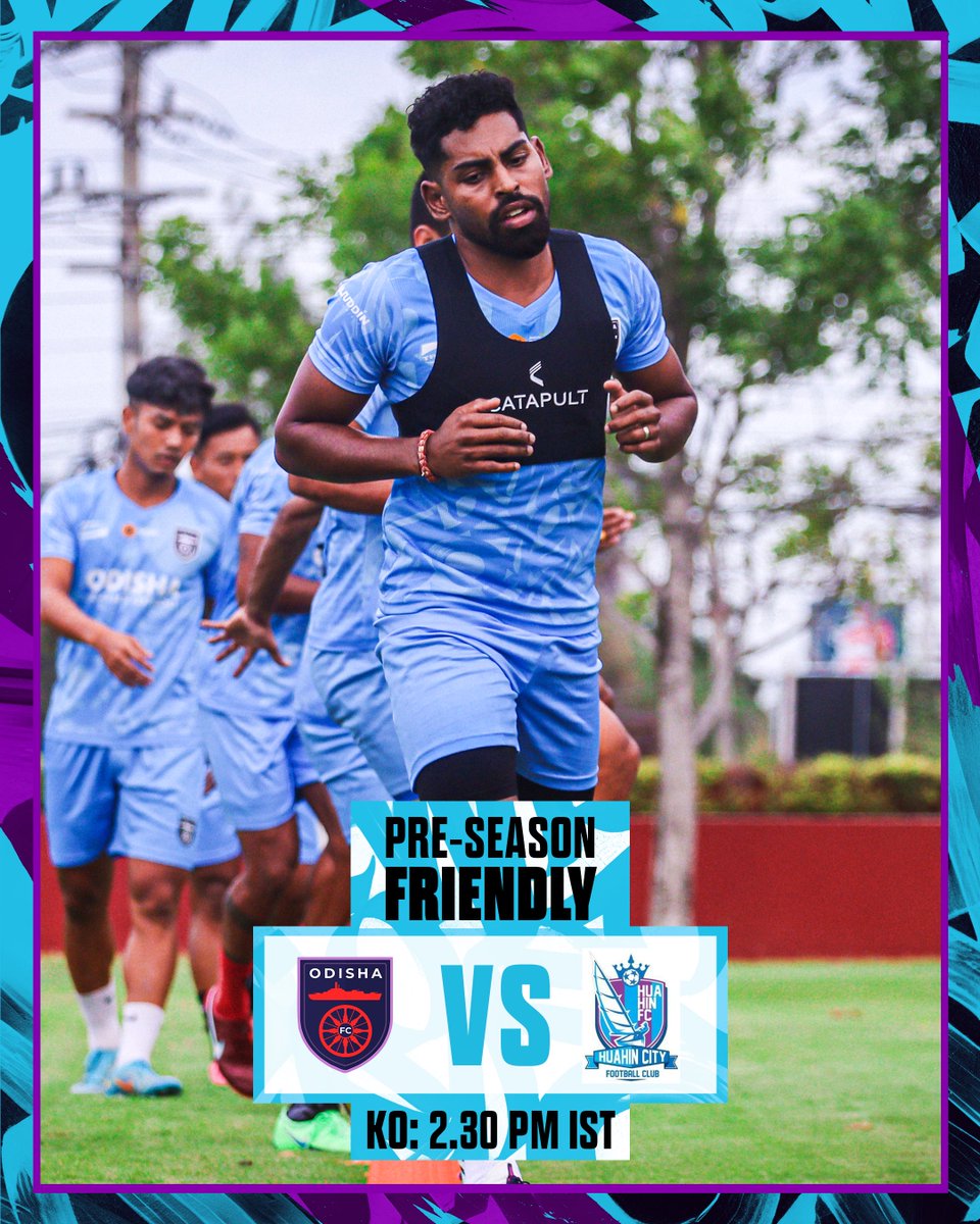 OdishaFC's tweet photo. Sergioβs men will be playing their 2οΈβ£nd pre-season friendly this afternoon against HuaHin FC as a part of their Thailand tour ππ»π₯
#OdishaFC #AmaTeamAmaGame #KalingaWarriors #OFCTour23 #Thailand #PreSeason https://t.co/XvlNKw0PsS