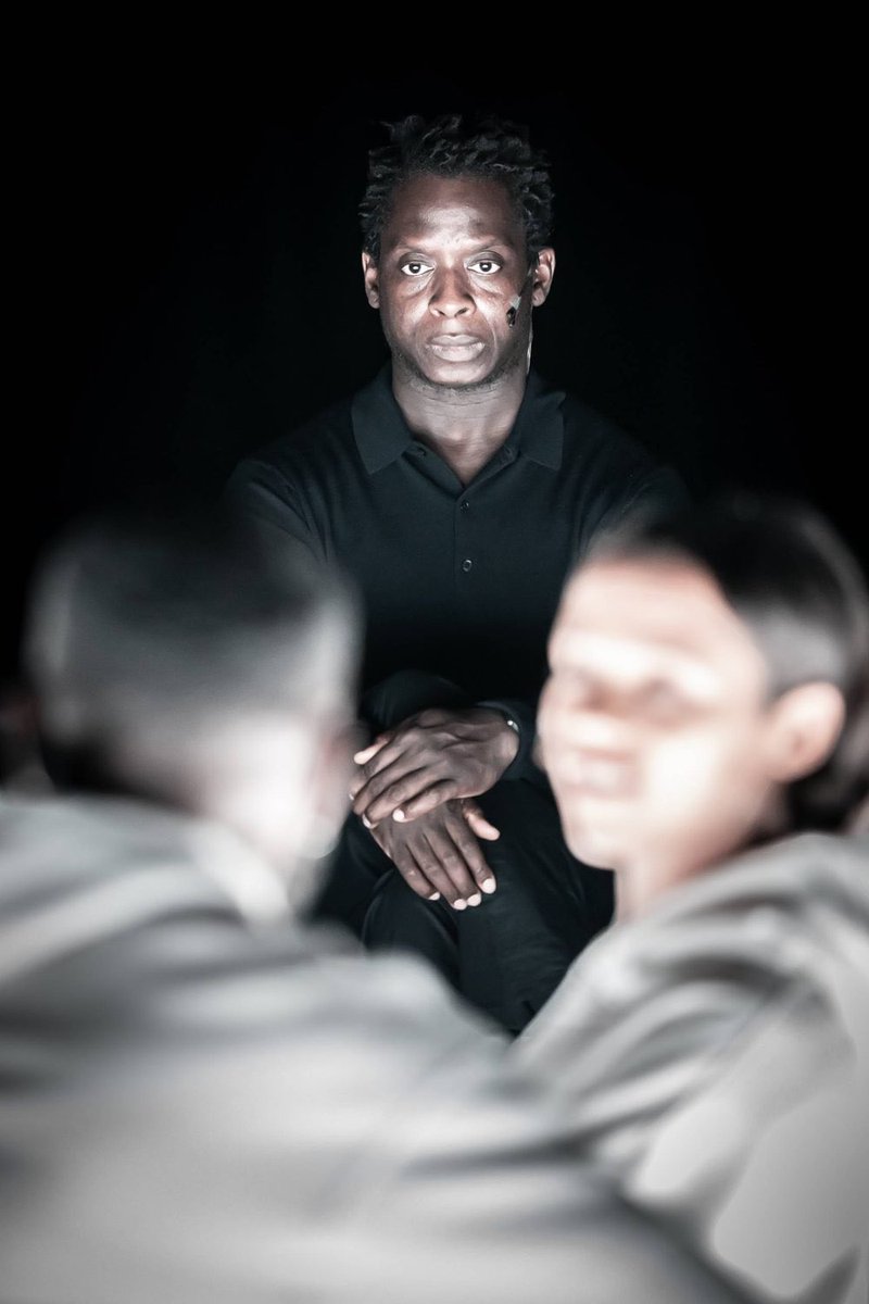 TheSRutherford's tweet photo. What an absolute joy it was to see super-talented drama school contemporary @HoldbrooksMyth in the stunning, beautiful, hilarious, thought-provoking, chilling #TheEffect @NationalTheatre last night. Huge congrats @lucyprebblish (superb rewrite) @LloydJamie @PaapaEssiedu et al👏🏻 https://t.co/vjVQlsyWEU