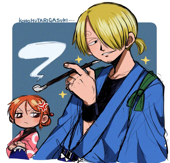 アニメの時代劇パロが最高なので見て欲しい〜というらくがき   拙者 旧キャラデザが大好き侍
