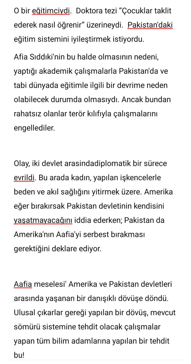 AgahMerr's tweet photo. @Mehmedoglu571 Bu verdiğiniz bilgiler Amerikan kaynaklarından elde edilenler. Kaide'nin Lady'si olmakla suçluyorlar. Ancak asıl mesele bu değil. Eğitimle ilgili çalışmalar yapan bir kadın. Terör kılıfıyla yaptığı çalışmalara gölge düşürüldü.
https://t.co/I7JqfLOoeL

https://t.co/nnW2gTzVBH https://t.co/hAkQ9B0duf
