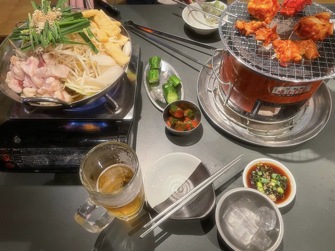 1回の食事で焼肉も鍋もする強欲極まりない者達 